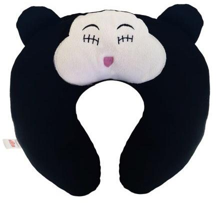 Cat Neck Support Cushion, Color : Black