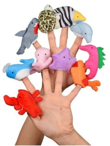 Marine Sea Animal Finger Puppets