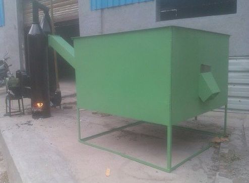 Mild Steel 3HP Grain Dryer, Capacity : 550-600 Kg/HR.