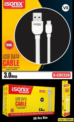 AMP Charging Cable, Color : White