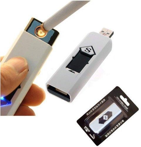 ELECTRIC Plastic USB Cigarate Lighter, Size : STANDARD