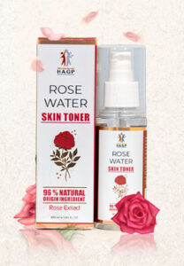 HAGP Rose Water Skin Toner, For Facial Cleanser, Form : Liquid