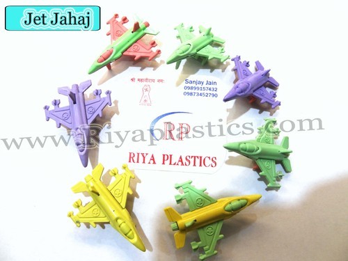 Riya Plastics Promotional Toy Jet, Color : Multicolor