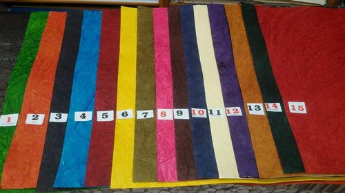 Textured Paper Sheet, For Gift Items, Making Box, Packaging Box, Stationery, Color : Multicolor