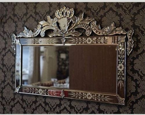 Polished Glass Venetian Mirror For Hotel, Feature : Attractive Designs, Stylish