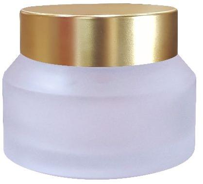 Zenvista Empty Cosmetics Containers Glass Jar For Cream, Foundation, Gel- 50gm