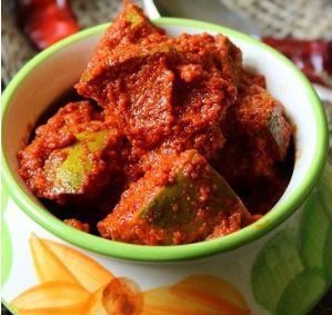 Chili Powder Mango Pickle, Shelf Life : 1Year