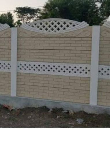 Polished Cement Precast Compound Wall, For Construction, Pattern : Plain