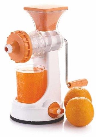 DHRUV Plastic Hand Operated Fruit Juicer, Size : 20 x10 x10cm