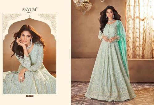Georgette Readymade Long Suit, Feature : Attractive Designs, Comfortable