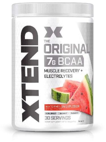 Xtend BCAA Drink Mix, For Workout, Body Building, Gain Weight, Form : Powder