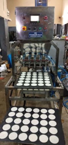 Polished Stainless Steel Idli Tray Filling Machine, Packaging Type : Carton Box