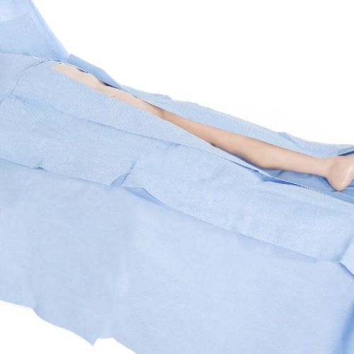 Bi-HyC SSMMS Plain Cardiac Drape, Size : Standard