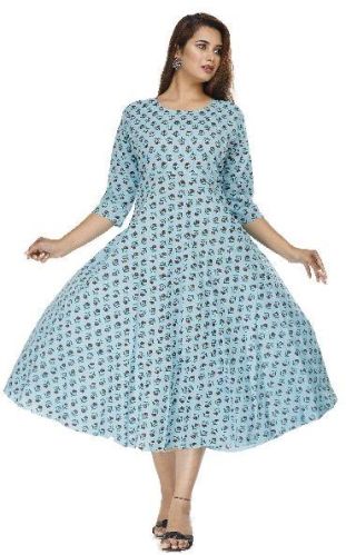 Cotton Printed Fashion Kurti, Size : M, L, XL, XXL