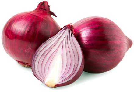 Red onion, Shape : Round