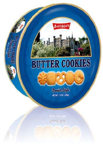 Butter Cookies Tins, For Snacks, Certification : FDA Certified, GMP Certified, HACCP Certified, Halal Certified