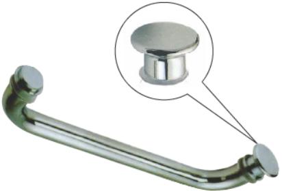 One Sided With Knob Towel Bar Handle
