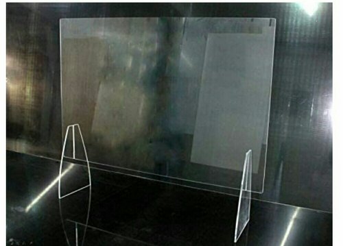 Spray Painted Acrylic Partition, Size : 8 Ft X 8 Ft ( Variable)