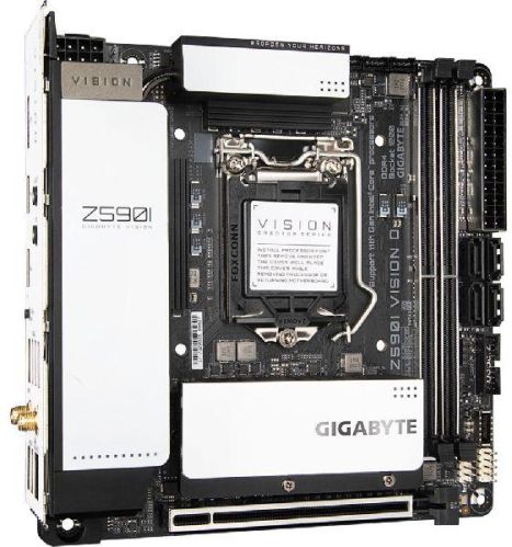 Electric Gigabyte Mini ITX Motherboard, For Desktop, Color : Black