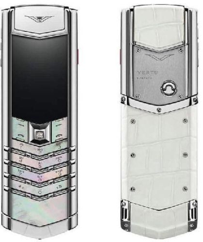 Vertu Signature White Mother Of Pearl