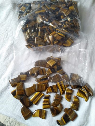 Polished Tiger Eye Stone, Size : 5-10mm