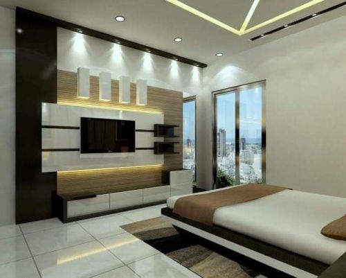 Coated Bedroom Interior Designing, Size : Standard