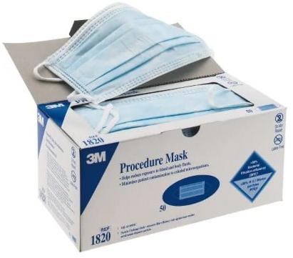 Buy 3m Earloop Procedure Face Mask 1820