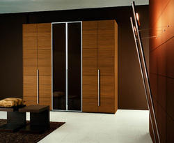 Wooden Wardrobe, Color : Brown