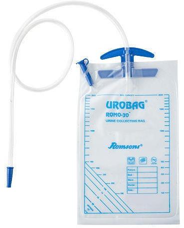 Plastic Urine Bag, Capacity : 1.2 Litre
