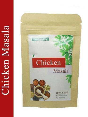 Blended Natural Chicken Masala Powder, For Cooking, Spices, Packaging Type : Plastic Pouch