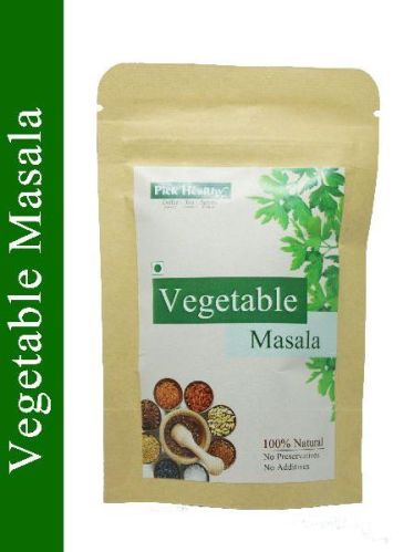 Blended Natural Vegetable Masala, For Cooking, Spices, Packaging Type : Plastic Pouch