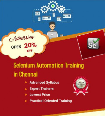 Selenium Automation Training In Chennai