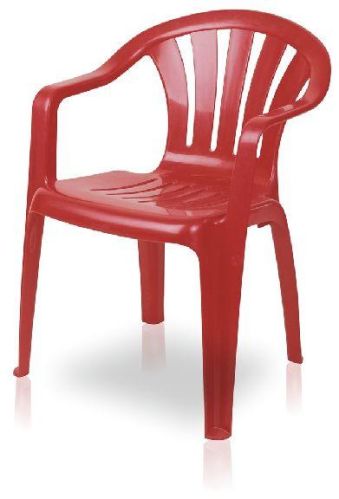 Rectangular Polished HDPE Plastic Chair, For Colleges, Garden, Home, Tutions, Size : 43x40x86cm