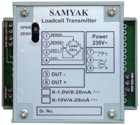 Samyak Load Cell Amplifier Transmitter