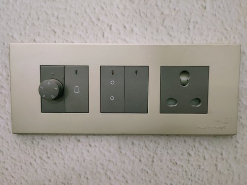 Wipro Modular Switches, Color : Gray