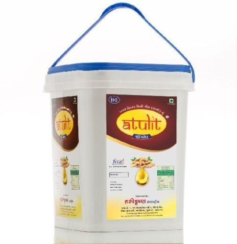 Atulit - Double Filtered Groundnut Oil - 15 Litre