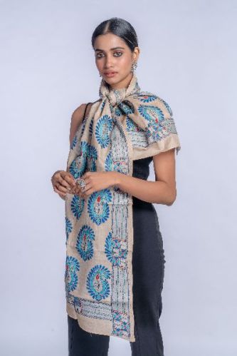 Silk Stoles, Color : Multicolour