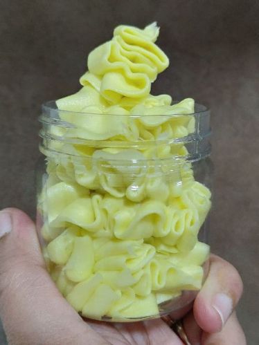 Whipped Cream Soap Lemon Small 70g, For Skincare, Packaging Type : Jar