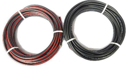 Kenbrook Solar 6mm DC Wire 20 Meters (10M Red + 10M Black)