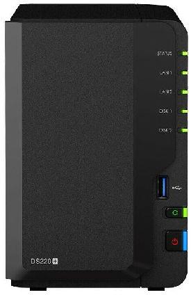 Synology DS220+ DS220 RAID NAS Server Incl. 2 X Seagate IronWolf Iron Wolf 10TB