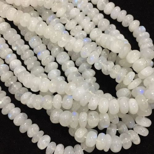 Round Rainbow Moonstone Beads, For Jewelry Set, Size : 10-9 Mm