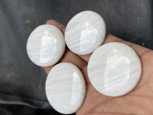 LCW Scolecite Cabochon Gemstones, Gemstone Type : Natural