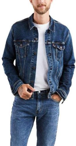 Mens Denim Jacket, For Inner Pockets, Quick Dry, Size : L, XL, XXL