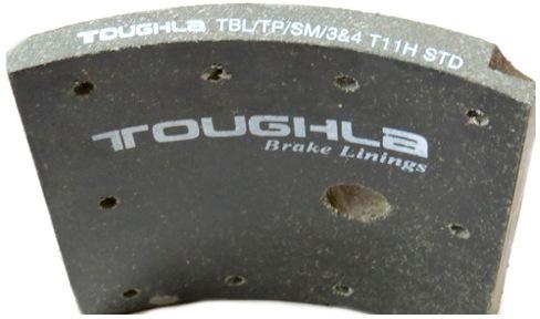 Toughla Carbon Steel Heavy Vehicle Brake Lining