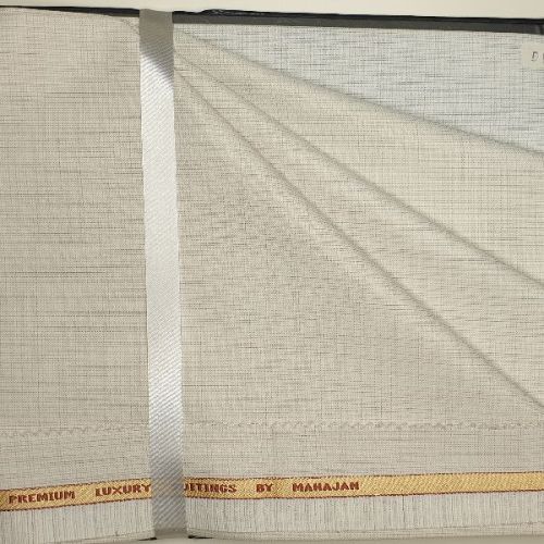 Checked Mahajan Premium Suiting - Poly Viscose Ethnic Wear 60mm