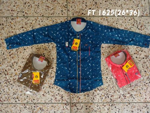 Simple Collar Cotton SHIRTS, For Home, Packaging Size : 6psc