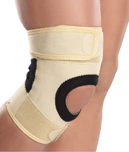 Neoprene Sportif Knee Support, Feature : Open Patella, Four Way Stretch, Controlled Compression, Therapeutic Warmth