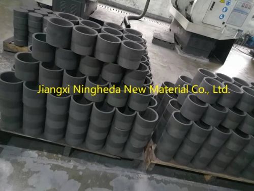 Non Polished Graphite Crucible customize, Packaging Type : Black