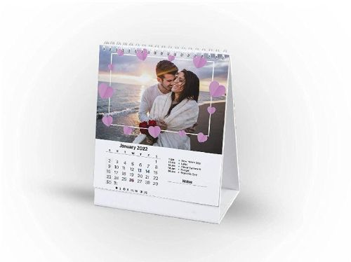 Paper Customized Table Calendar, For Corporate, Promotion, Packaging Type : Carton