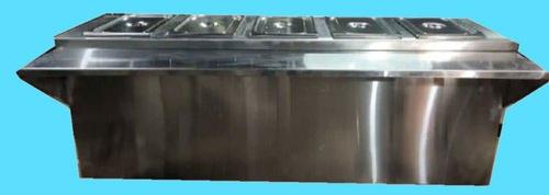 Stainless Steel Bain Marie, Color : Silver